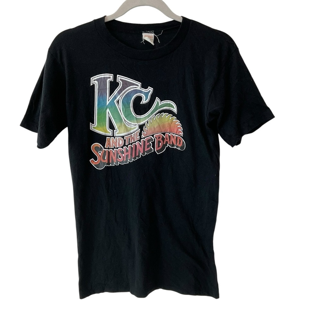 Vintage 2005 KC & The Sunshine Band Boogie Man T-Shirt Medium Cinder Block Y2K